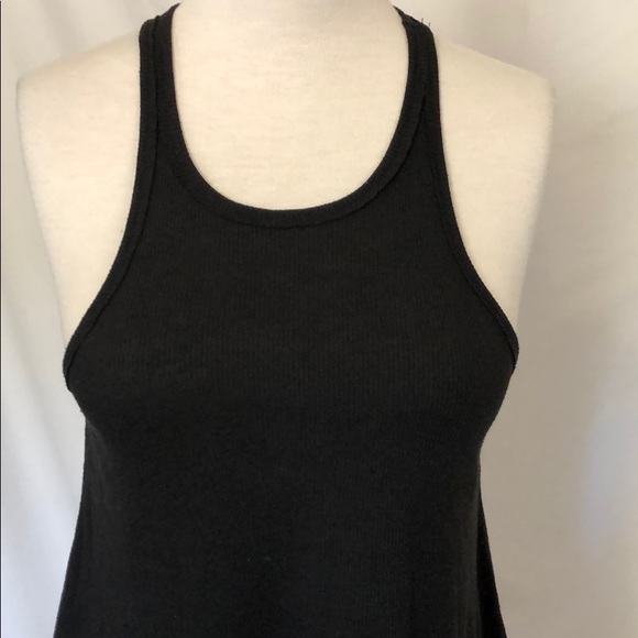 Free people black racer back tank size medium - Picture 2 of 5